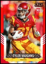  2021 Score Red #383 Tyler Vaughns RC