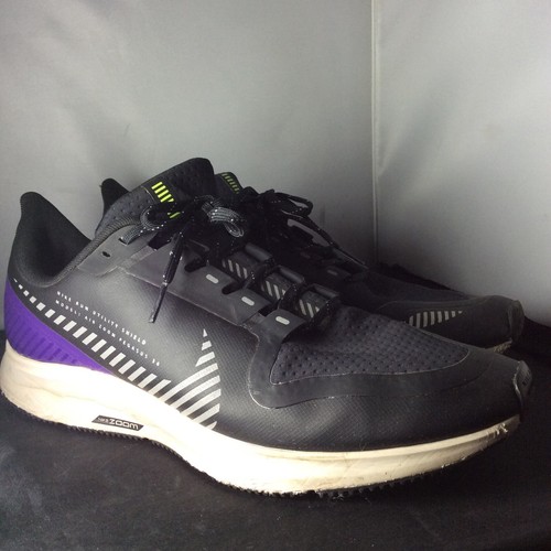 Nike Air Zoom Pegasus 36 Shield Black Purple AQ8005-002 Men's Size 10.5 US  | eBay