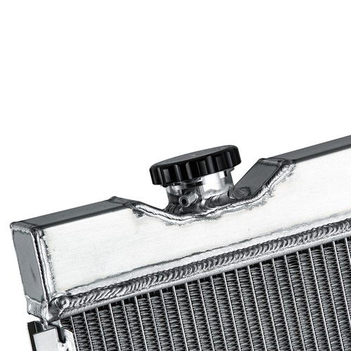 3-Row Aluminum Radiator For 1963-1966 Ford Mustang, Falcon, Comet With V8 Engine - High Performance Cooling Upgrade