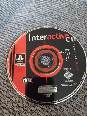 Sony Playstation 1 [PS1] Interactive CD Sampler Disc Volume 7 - DISC ...