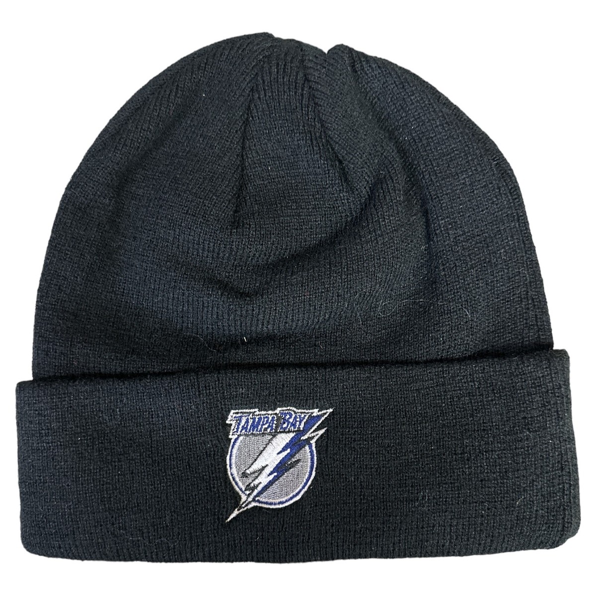 NHL Tampa Bay Lightning Cuffed Beanie Hat NHL Tampa Bay Lightning Cuffed Beanie Hat