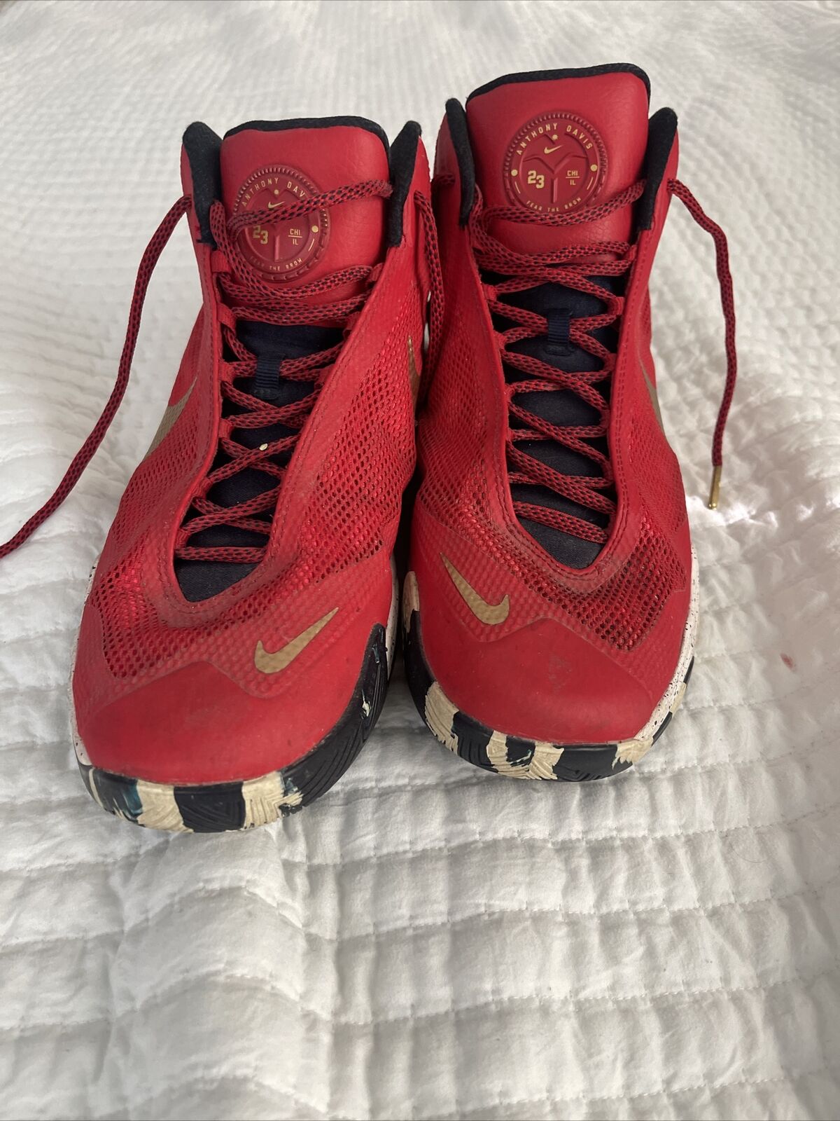 Nike Air Audacity PE Anthony Davis Red 828497 674 Size 11 Shoes | eBay