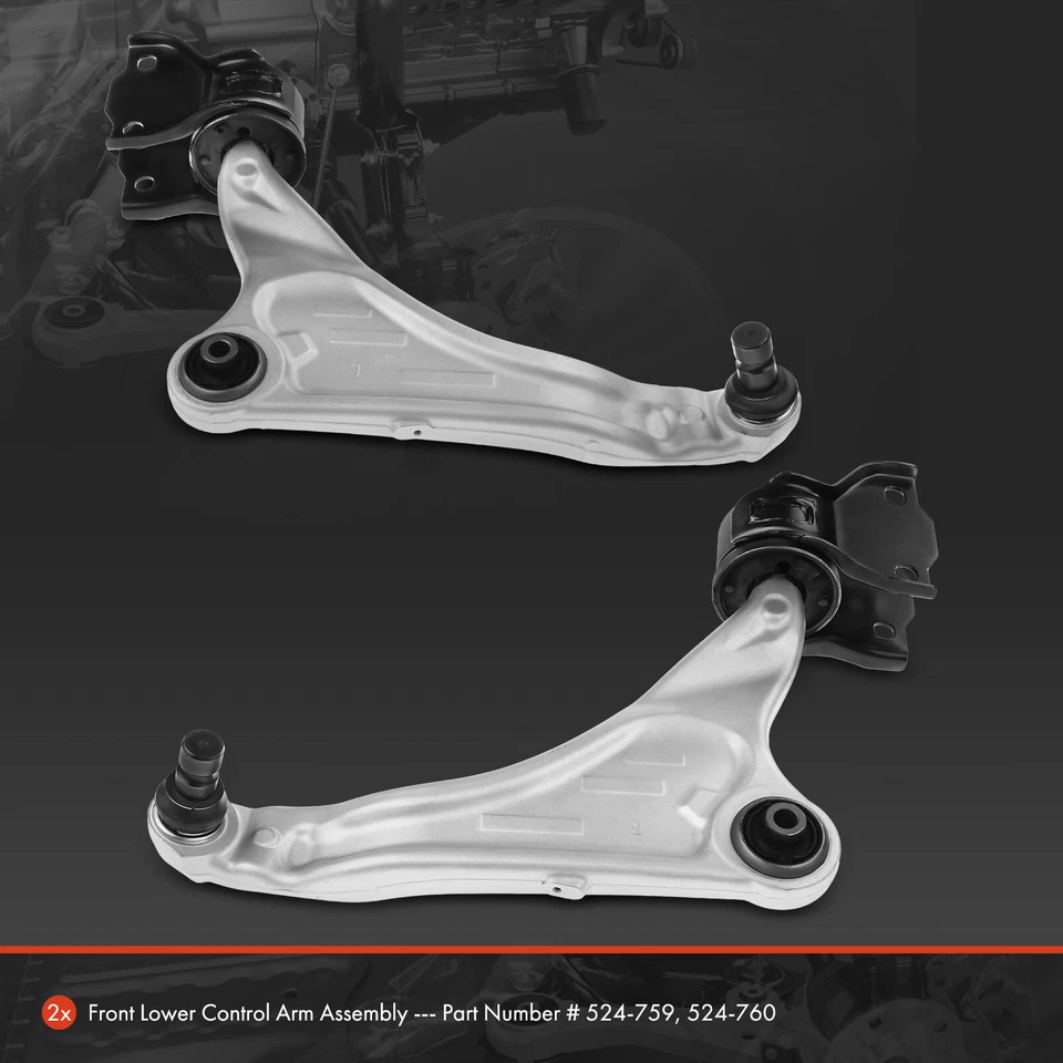 2x Brazo de control inferior delantero izquierdo y derecho para Land Rover Range Rover Evoque 12-18 Foto 2 de 4