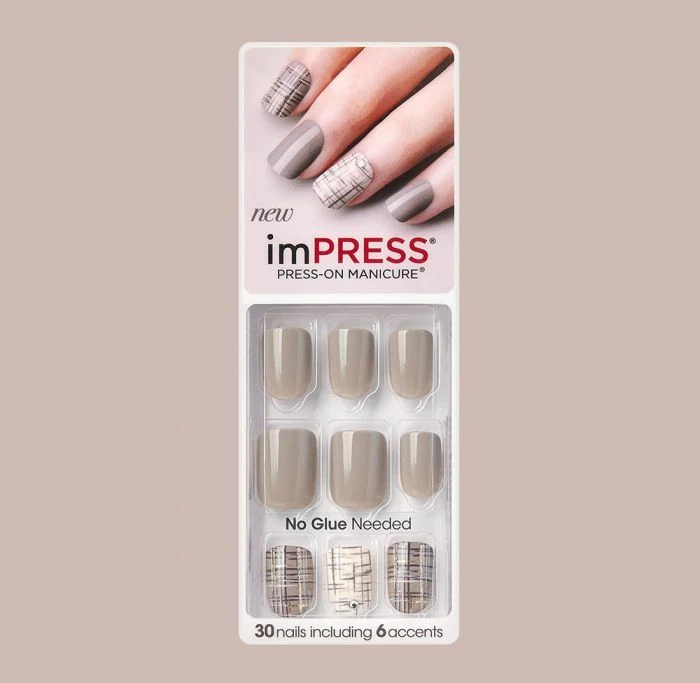 KISS IMPRESS PRESS-ON FALSE NAILS INSTANT GEL MANI LATEST DESIGNS YOU CHOOSE