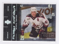 2000-01 Upper Deck - Number Crunchers - Jeremy Roenick #NC6 - NrMt