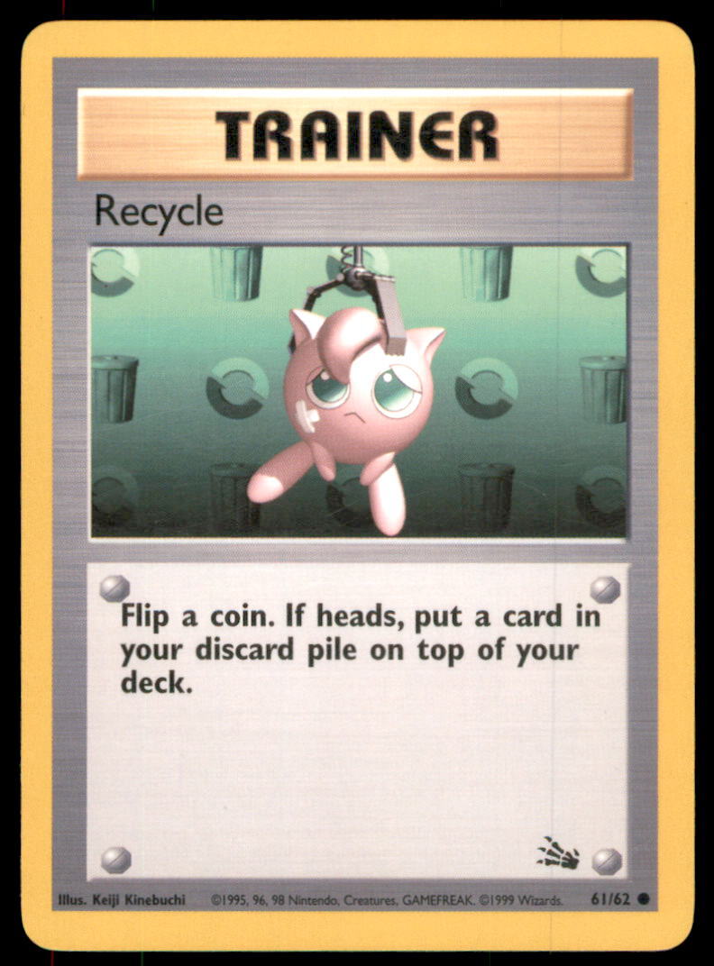 Pokemon Fossil Recycle #61/62