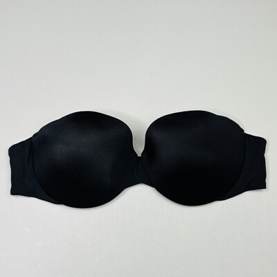 Victoria Secret Strapless Bra 36B IPEX Underwire Lined Cup