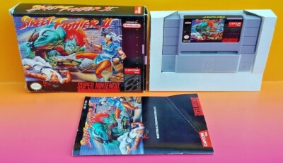 Street Fighter II Complete CIB Authentic Super Nintendo SNES Game