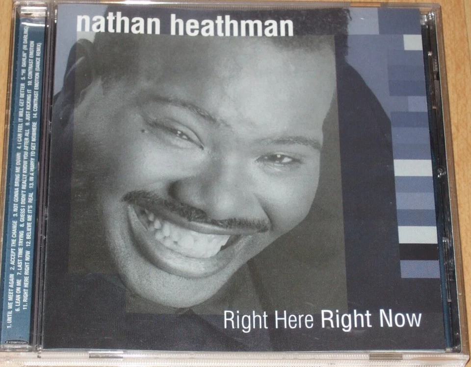 Nathan Heathman - Right Here Right Now (2001) - Ultra Rare UK-Import CD