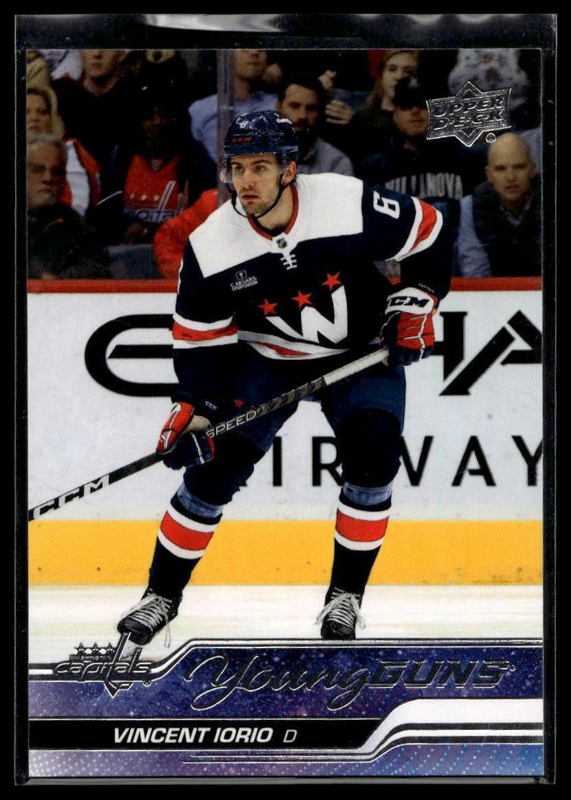 2023-24 Upper Deck #224 Vincent Iorio Rookie RC