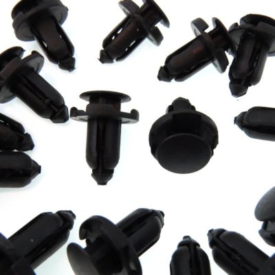 30x Plastic Rivet Fastener Fender Retainer Push Clips For Honda Accord 2002-2012