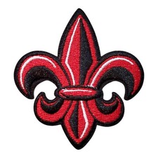 Louisiana Lafayette Ragin Cajuns Patch. Embroidered. Iron On. 3"x2.5