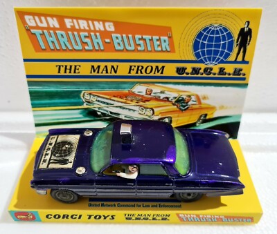 CORGI 497 MAN FROM U.N.C.L.E. Oldsmobile Super 88 Model TV CORGI 497 MAN FROM U.N.C.L.E. Oldsmobile Super 88 Model TV