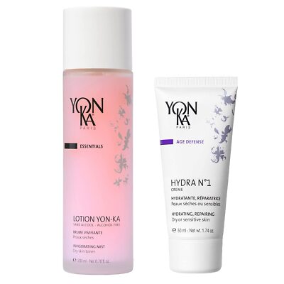Yonka Lotion PS Toner & Hydra No1 Cream *Cleansing & Hydrating Skincare Bundle*