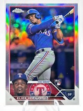 ELIER HERNANDEZ 2023 TOPPS CHROME UPDATE REFRACTOR #USC135 JT