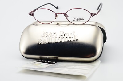 JEAN PAUL GAULTIER Brille 55-0013 46-18 143 Color 2 1990er Murai Japan +JPG Case