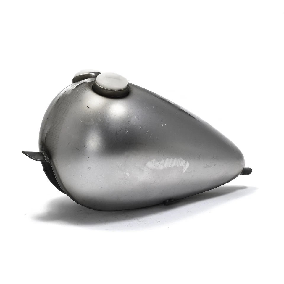 Chopper Peanut Tank Ride Easy 2,2 Gal Double Gas Cap für Harley & Bobber - Bild 3 von 4