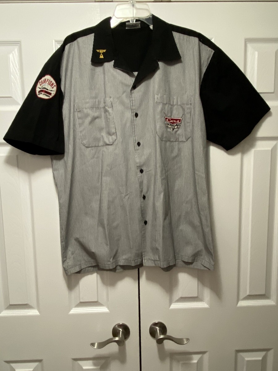 CHAMPIONS CUSTOM SPEED SHOP XXL XX-LARGE BOWLING SHIRT DISNEY CARS