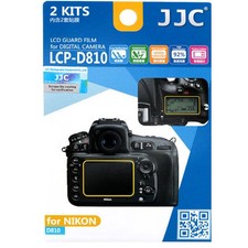 JJC LCP-D810 polycarbonate LCD Film Screen Protector For Nikon D810 2 Pack