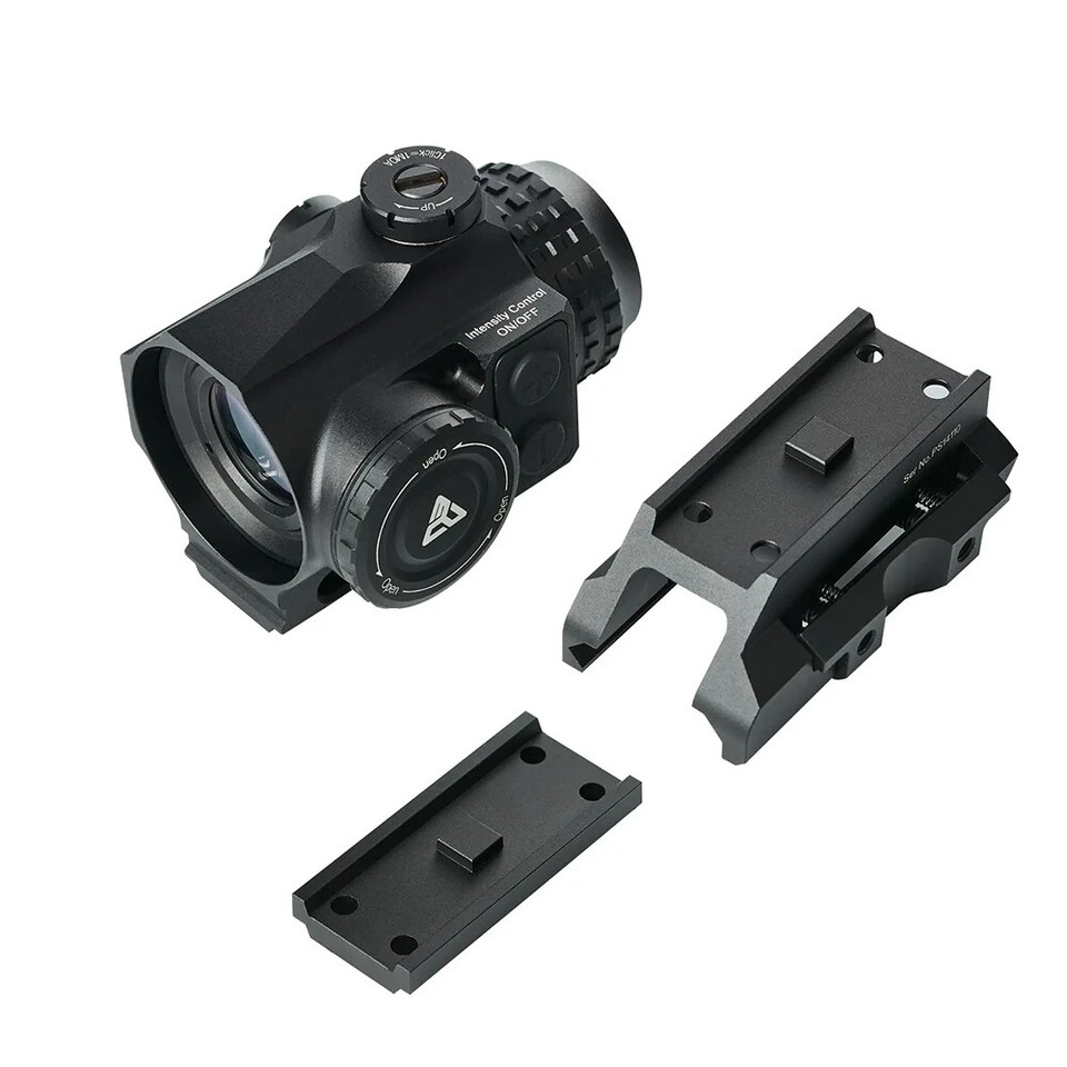 Corsac 1x18 Micro Prism Scope Etched Reticle 8 Day+2 NV IPX67 Hunting ...