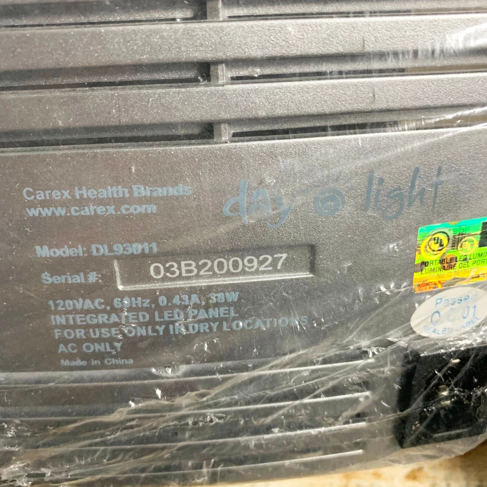 Lámpara de terapia Carex DL93011 Day-Light Classic Plus - Solo lámpara, sin soporte Foto 3 de 3