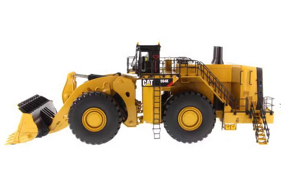 DM 1/50 Scale Cat 994K Wheel Loader Rock Bucket Version Diecast Model 85505C - Image 2 of 4