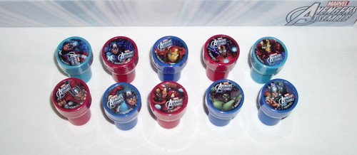 Marvel Avengers Self Inking Stamper Pencil Topper Child Party Favors Bag Fillers - Picture 6 of 10