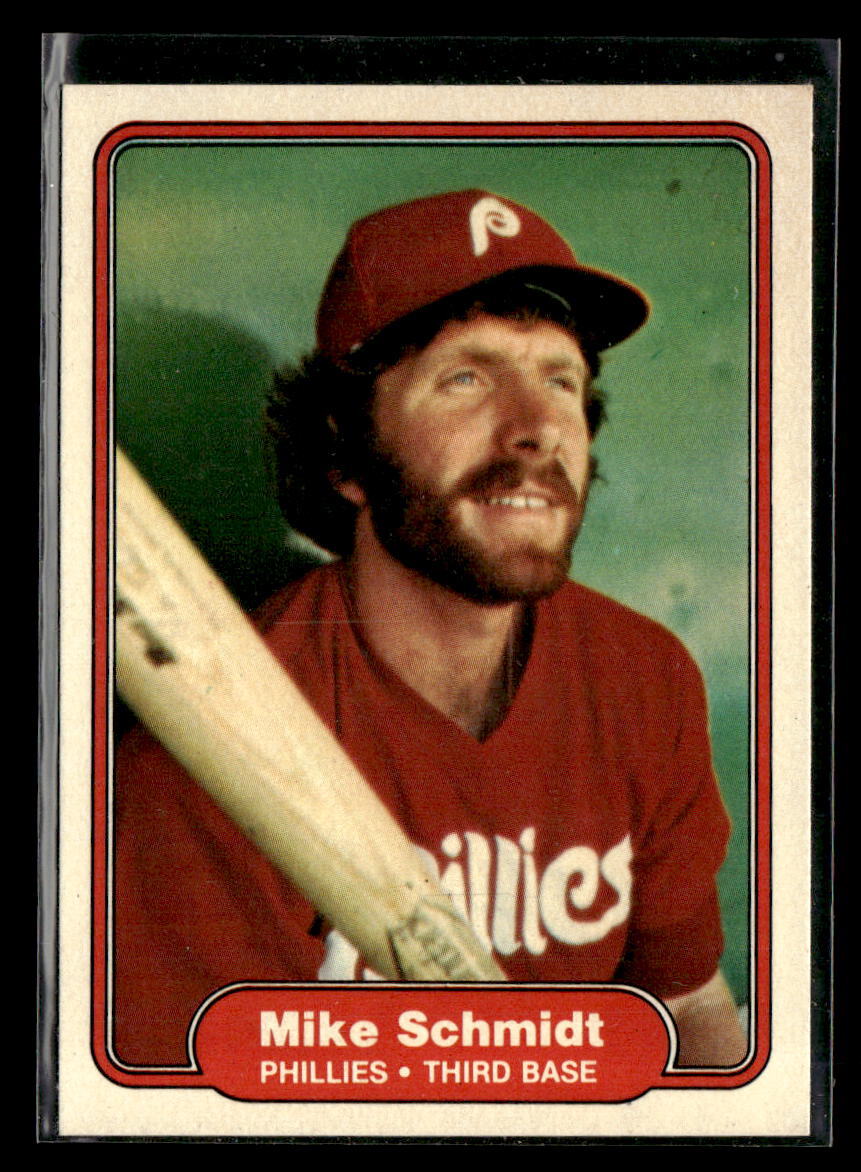 1982 Fleer #258 Mike Schmidt EX / Near Mint
