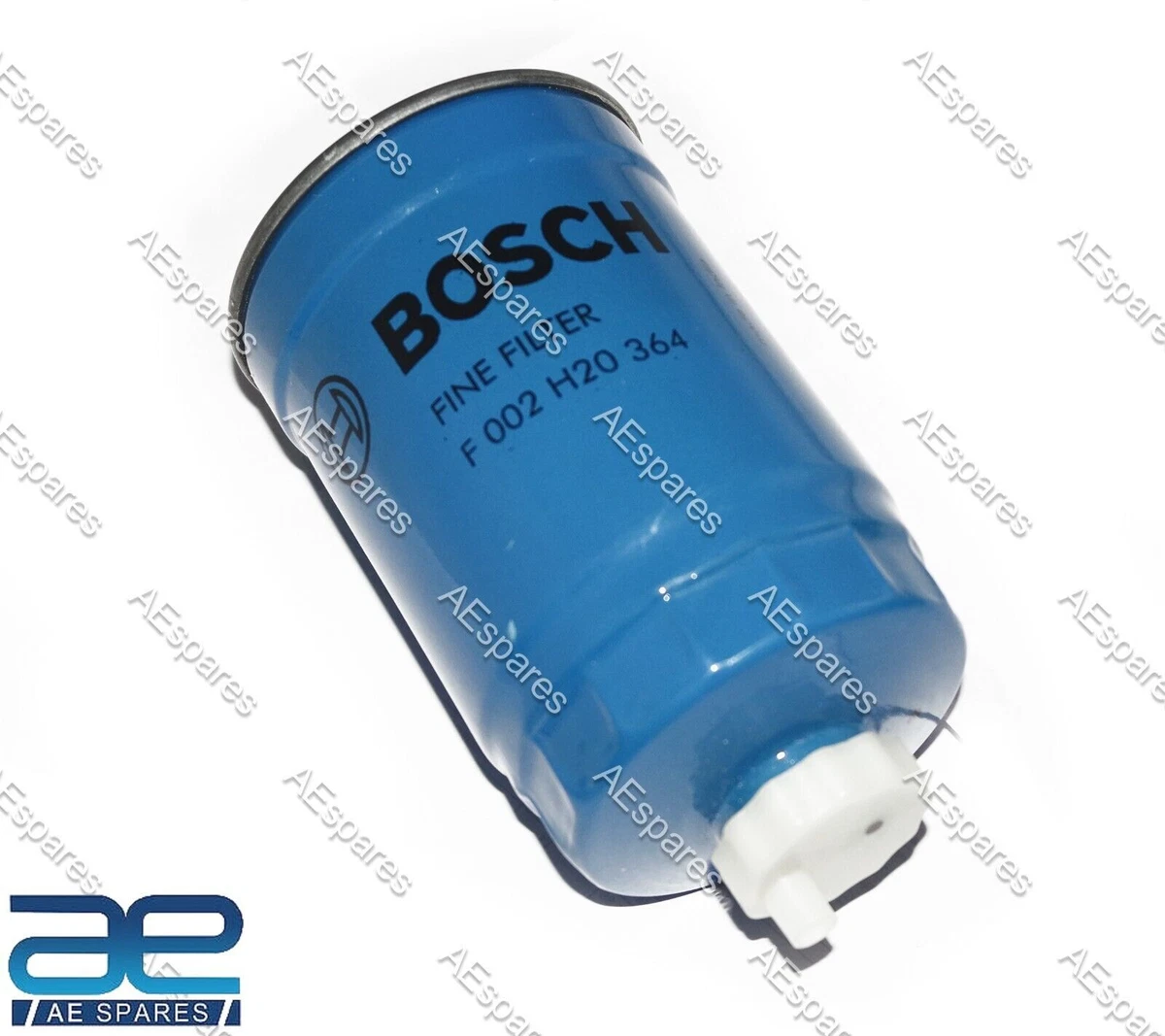 Bosch Element Singal Fine Fuel Filter + Housing For Ford Tractor 