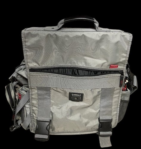 TACTICAL CONVERTIBLE GRAY NYLON BACKPACK WITH LOTS OF ROOM NEW NO TAGS - Picture 8 of 12