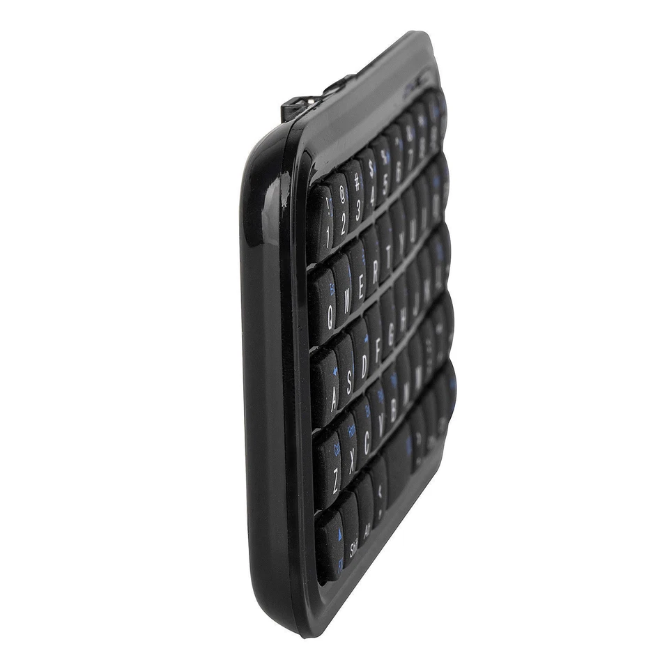 Rechargeable Bluetooth Keyboard English Mini Stand for Smart Mobile Phone Typing - Image 3 of 4