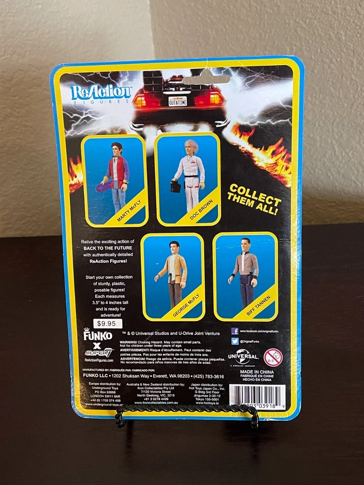 Figura de acción Funko Regreso al futuro Reacción - BIFF TANNEN (NIP) Foto 2 de 2