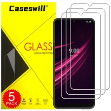 For T-Mobile Revvl 8 7 6X 6 Pro Caseswill Clear Tempered Glass Screen Protector