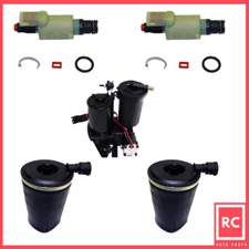 Suspension Air Spring-Air Compressor-Solenoid 5PCS Set Fit Lincoln Town Car