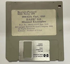 HP 98613-10337 98613A Opt. 630 Basic 3.0 Manual Examples