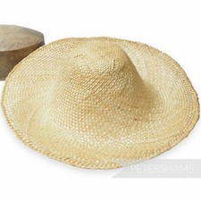 Shiny Wheatstraw 11" Capeline Hat Body for Hat Making and Millinery