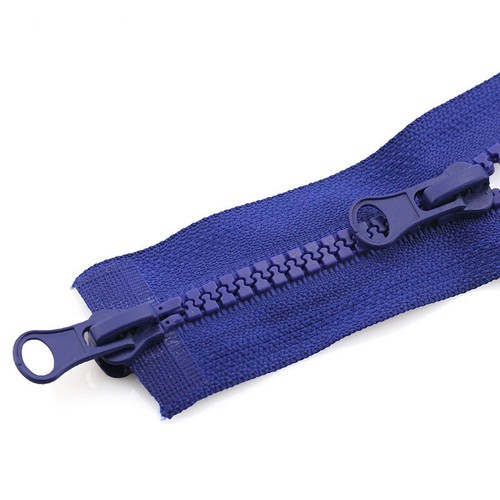 Open Ended Double Slider Zip Clothing Resin Zipper Chunky Long DIY Sewing Tools - Picture 31 of 38