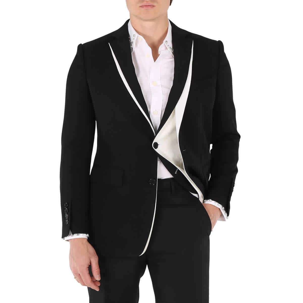 Burberry clearance black blazer