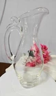 Signed Steuben Crystal Large Serving Pitcher 11 3/4in T" -Heavy 62oz