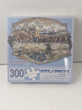 Bits And Pieces 300 Large Piece Jigsaw Puzzle - The Last Supper - Sealed