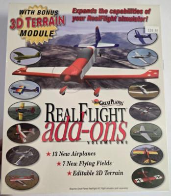 Great Planes Real Flight Add-Ons Volume 1 - NIB Sealed - NEW