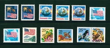 US, #2276-85a Regular issue full set, 12v, MNH