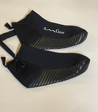 Water Socks Neoprene Socks Beach Booties Shoes 3mm Black Size Small