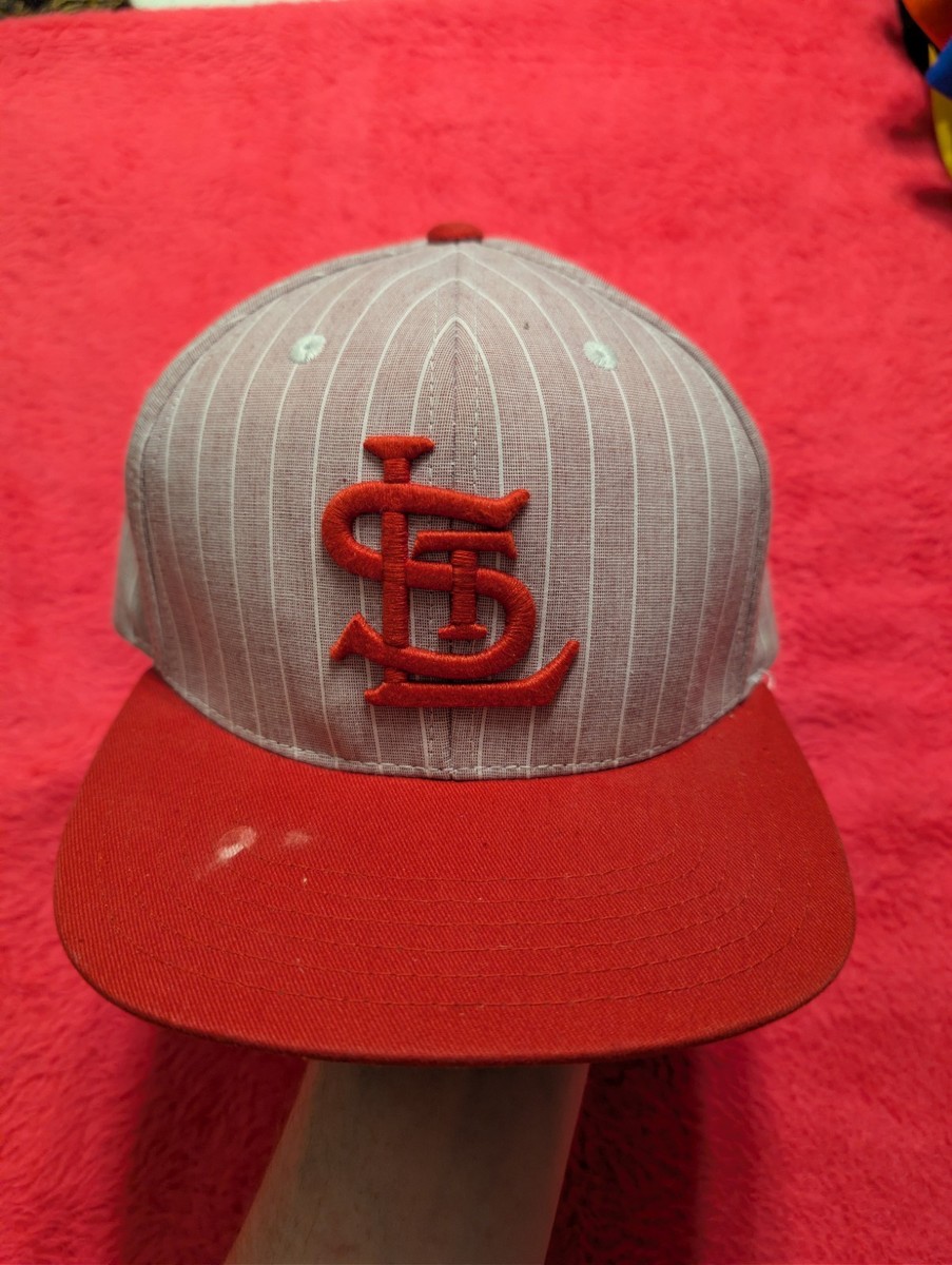 50s ボトルキャップドール　USA ヴィンテージ American Needle St Louis Cardinals 1918 Cooperstown Pinstripe Hat