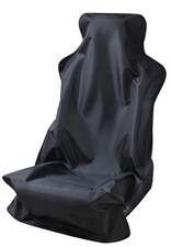 Waterproof Universal Car Seat Cover Protector Front Seat Black Car Seat
