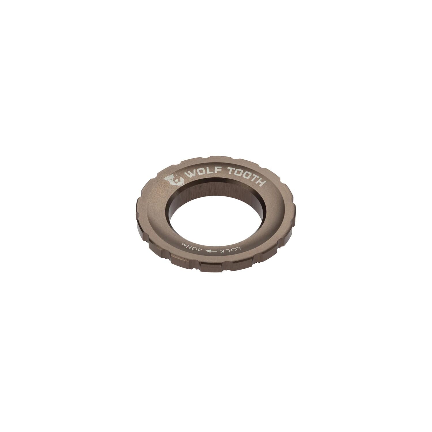 Wolf Tooth Centrelock Rotor Lockring External Spline Espresso One Size 6390₽