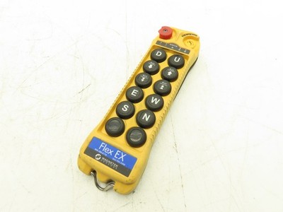 Magnetek FLEX 12EX Overhead Crane Hoist Radio Remote Control 12 Button 2 Speed
