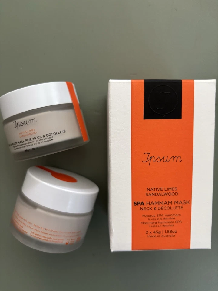 Ipsum SPA Hammam Mask Neck & Décolleté 2 x 45g - Image 4 of 4