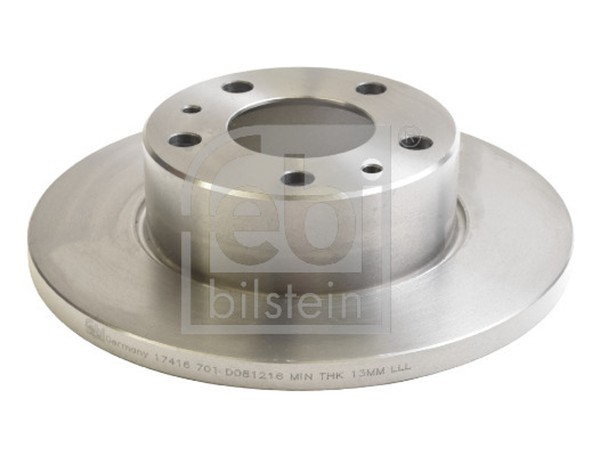 2X Febi Bilstein Bremsscheibe 17416 FüR Daily Iveco 3 Bus CNG ALJAV1A1 ALJA41AA-image