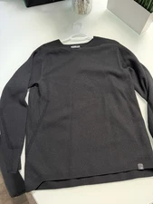 Arc'teryx Hallam Merino Wool Crew Neck Men's Size Large Black